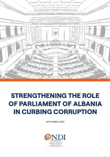 Strengthening the Role of Albanian Parliament in Curbing Corruption