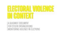 Electoral Violence Manual - 2025 - INTERIOR