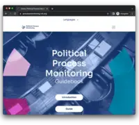 Screenshot of Political Process Monitoring Guide website