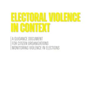 Electoral Violence Manual - 2025 - INTERIOR