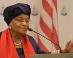 Ellen Johnson Sirleaf at House Democracy Partnership