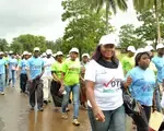 March for civic and voter education in Liberia