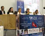 April, 2017 – NDI launched a pilot initiative in Tunisia as part of the Institute’s global #NotTheCost campaign