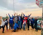 ebinar speaker, Hon. Nazley Sharif, campaigning with members of South Africa’s Democratic Alliance Get Out the Vote team. Hon. Sharif’s PPLI policy brief focused on educational programs to raise awareness on violence against women in elections.