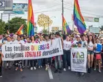 pride parade in Managua