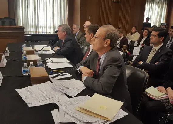 Expert witnesses testify in front of the Senate Foreign Relations Committee about the importance of international democracy assistance.