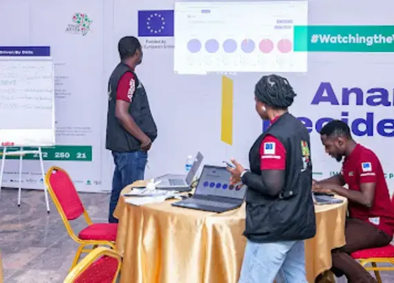 Yiaga Africa’s Data Centre During the 2025 Anambra Governorship Election