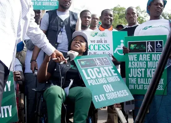 Grace Jerry, executive director of Nigeria’s Inclusive Friends Association