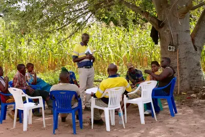 Community engagement is key to prevention.  Photo credit: Shahir Chundra