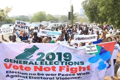 VoteNotFight March in Nigeria